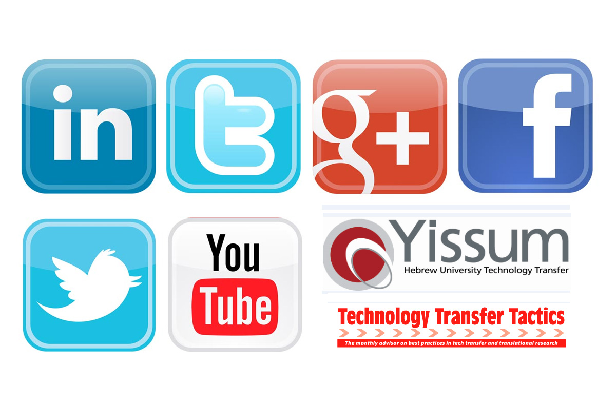 Yissum Maximizes IP Marketing Efforts by Harnessing Social Networks
