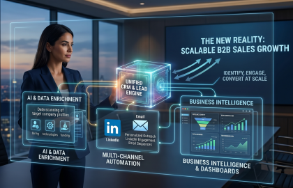 Why B2B Lead Generation Automation and CRM Integration Have Become Essential for Business Growth
